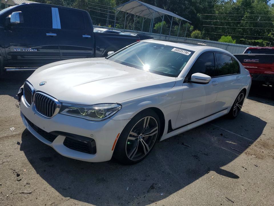 60035736 :رقم المزاد ، WBA7F0C52KGM25764 vin ، 2019 Bmw 750 مزاد بيع