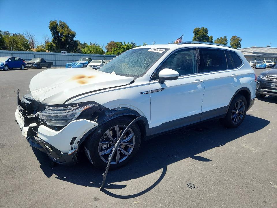 Aukcja sprzedaży 2022 Volkswagen Tiguan, vin: 3VV3B7AX9NM082845, numer aukcji: 61499716