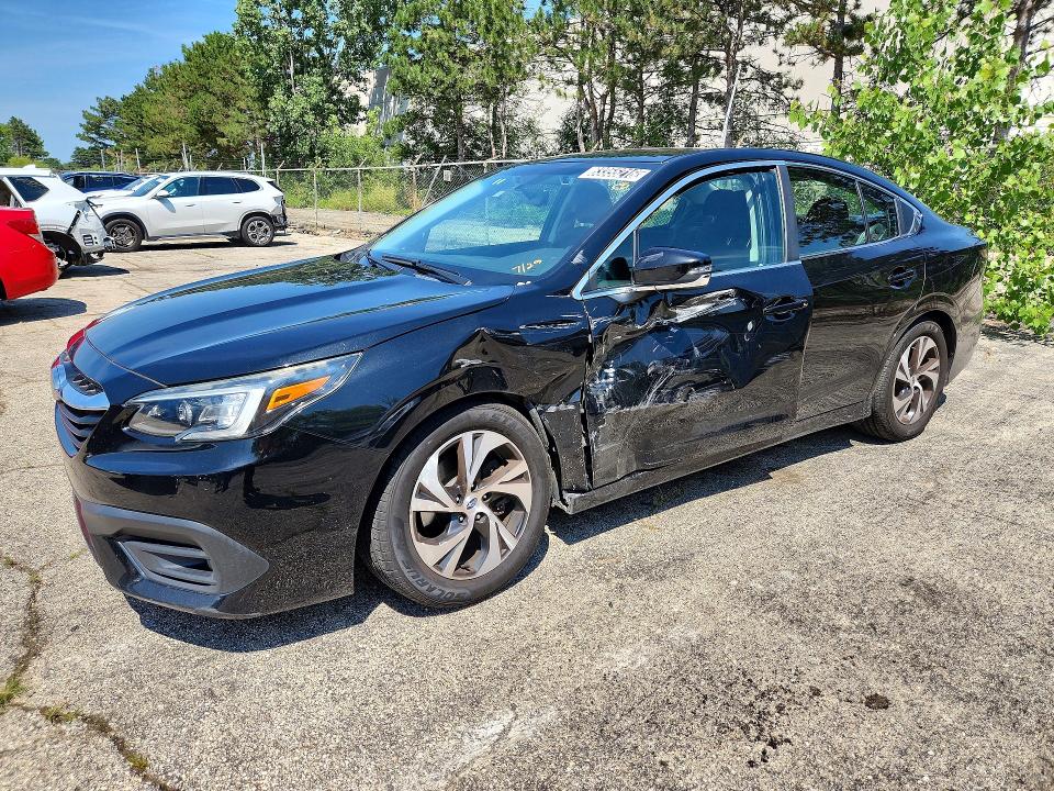 63355216 :رقم المزاد ، 4S3BWAD63M3004219 vin ، 2021 Subaru Legacy مزاد بيع