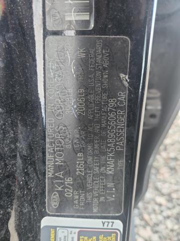 60780446 :رقم المزاد ، KNAFK5A89G5606798 vin ، 2016 Kia Forte مزاد بيع