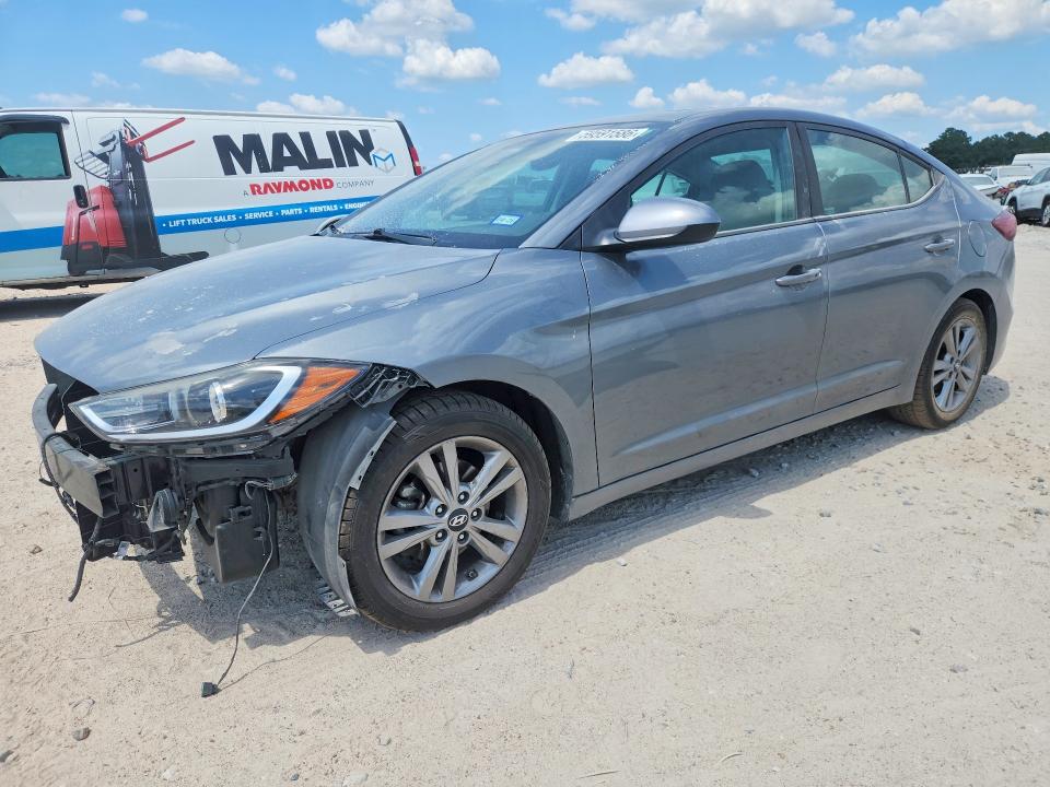 Продажа на аукционе авто 2018 Hyundai Elantra, vin: KMHD84LF0JU575383, номер лота: 59591586