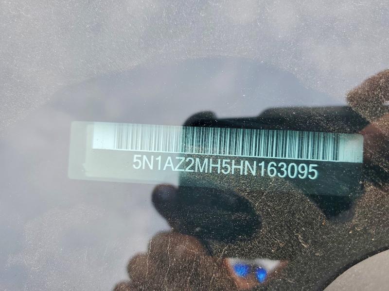 Aukcja sprzedaży 2017 Nissan Murano, vin: 5N1AZ2MH5HN163095, numer aukcji: 58178226