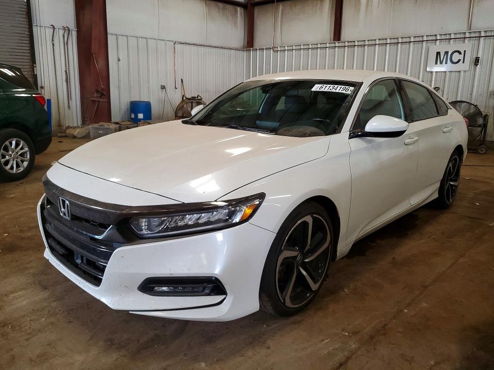 2018 Honda Accord მანქანა იყიდება აუქციონზე, vin: 1HGCV1F33JA199676, აუქციონის ნომერი: 61134196