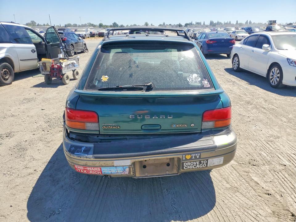 2000 Subaru Impreza მანქანა იყიდება აუქციონზე, vin: JF1GF4857YH804030, აუქციონის ნომერი: 63587786