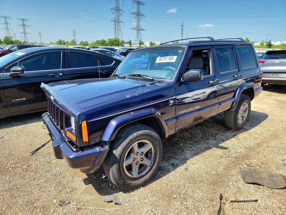 1998 Jeep Cherokee მანქანა იყიდება აუქციონზე, vin: 1J4FJ68S4WL284606, აუქციონის ნომერი: 58791166