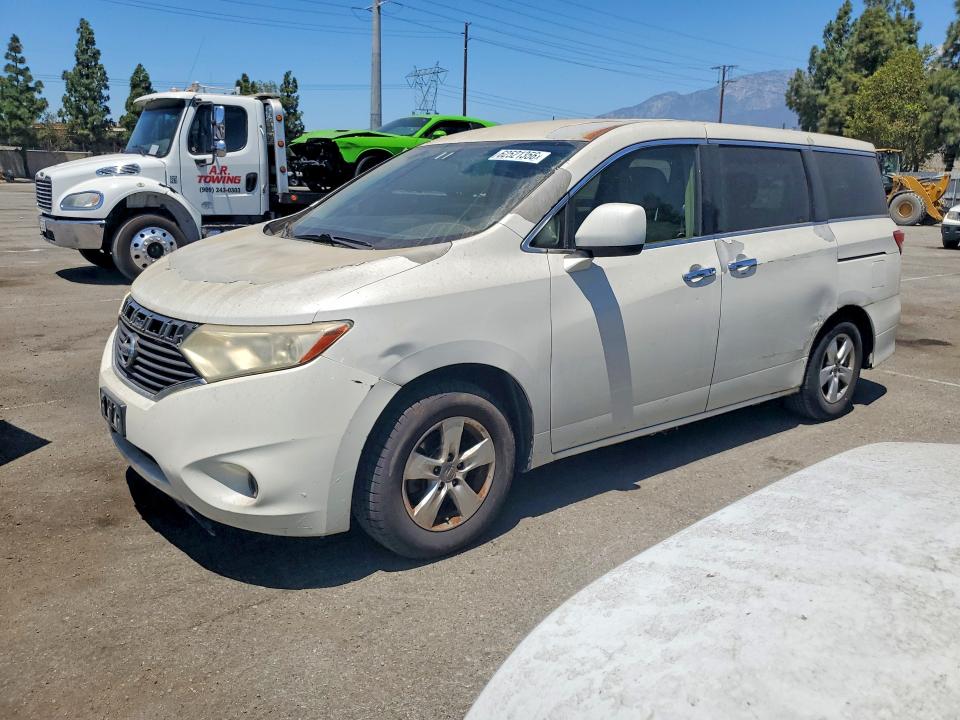 2012 Nissan Quest მანქანა იყიდება აუქციონზე, vin: JN8AE2KP1C9049174, აუქციონის ნომერი: 62521356