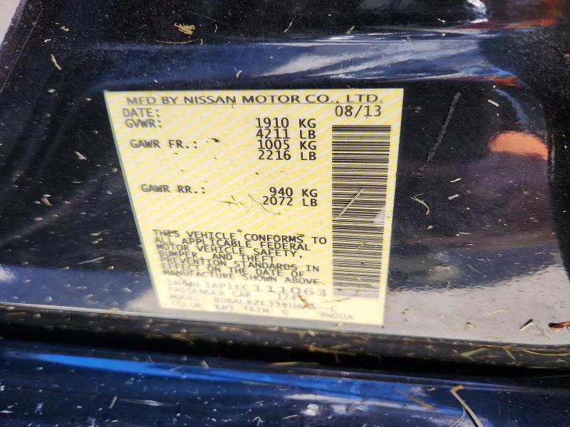 Aukcja sprzedaży 2014 Nissan Altima, vin: 1N4AL3AP1EC111063, numer aukcji: 61855256