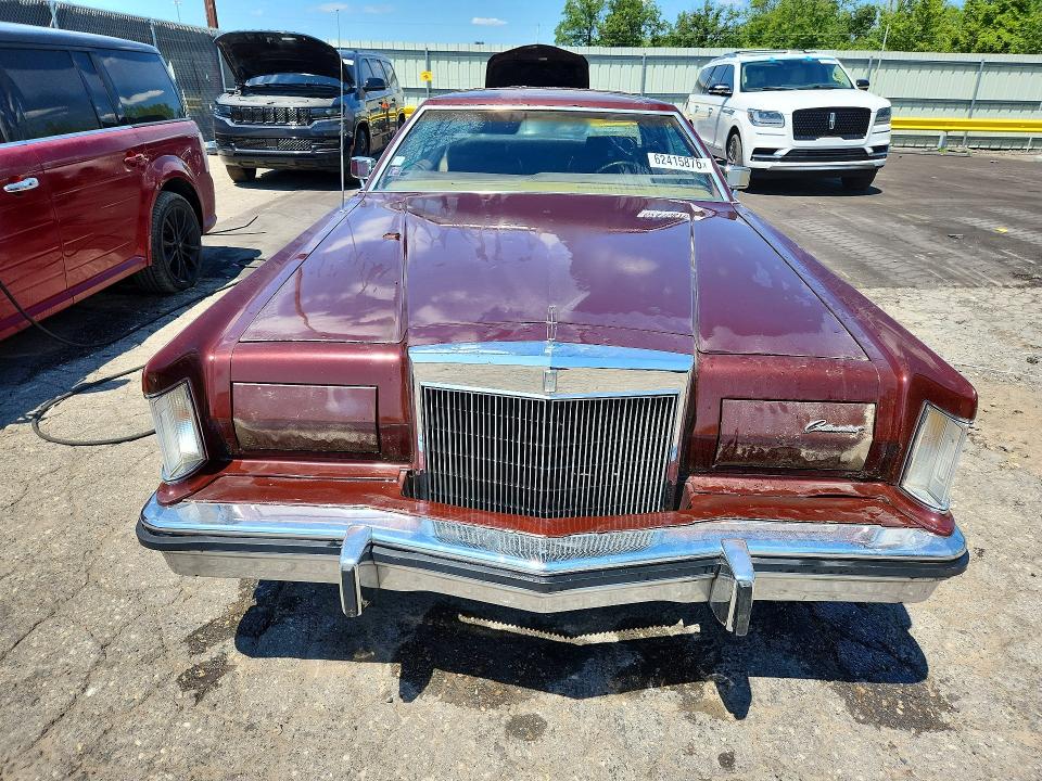62415876 :رقم المزاد ، 7Y89A900122 vin ، 1977 Lincoln Continental Mk V مزاد بيع