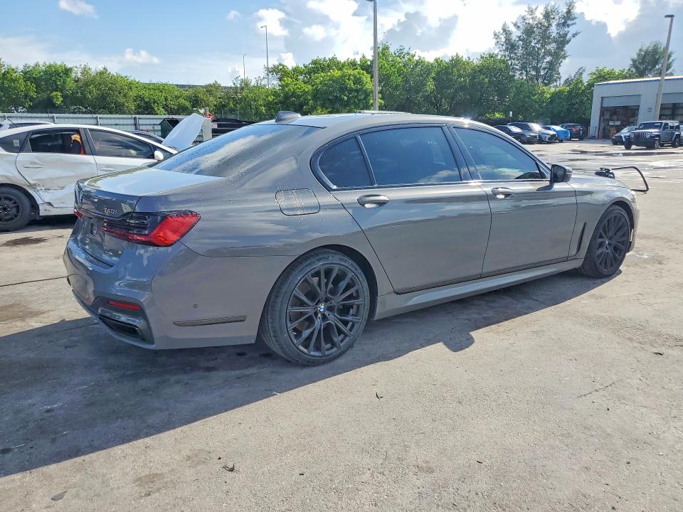 Продаж на аукціоні авто 2022 Bmw 740, vin: WBA7T2C08NCJ42872, номер лоту: 59642106
