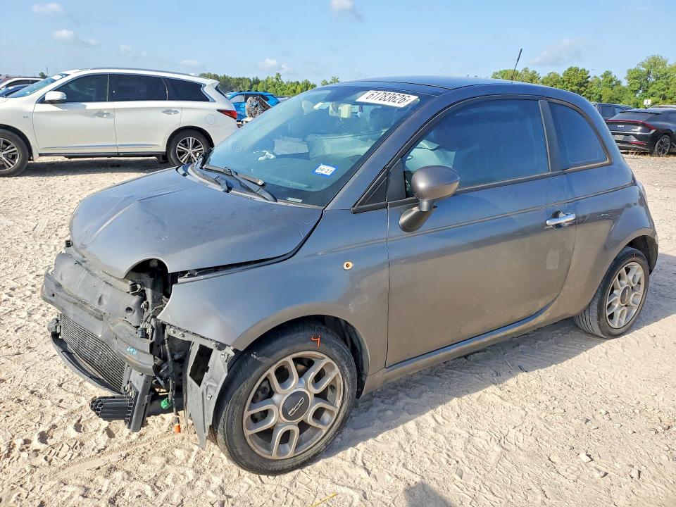 2012 Fiat 500 მანქანა იყიდება აუქციონზე, vin: 3C3CFFAR4CT383299, აუქციონის ნომერი: 61783626