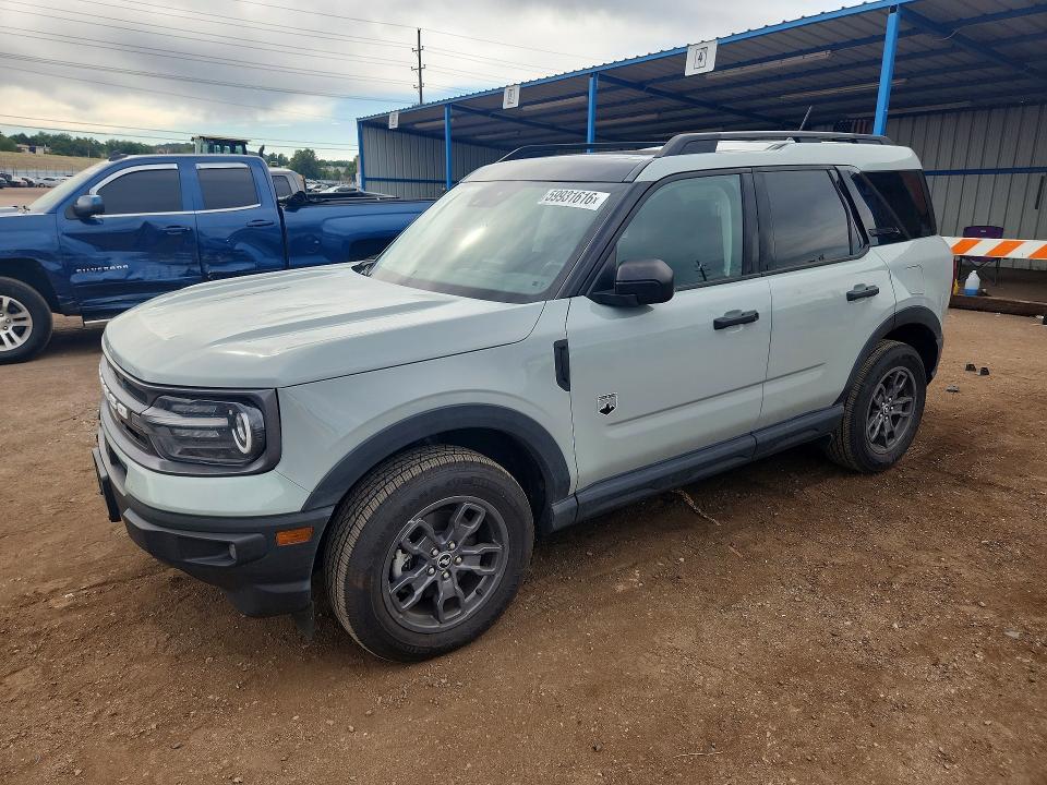 2023 Ford Bronco Sport მანქანა იყიდება აუქციონზე, vin: 3FMCR9B68PRE23388, აუქციონის ნომერი: 59931616