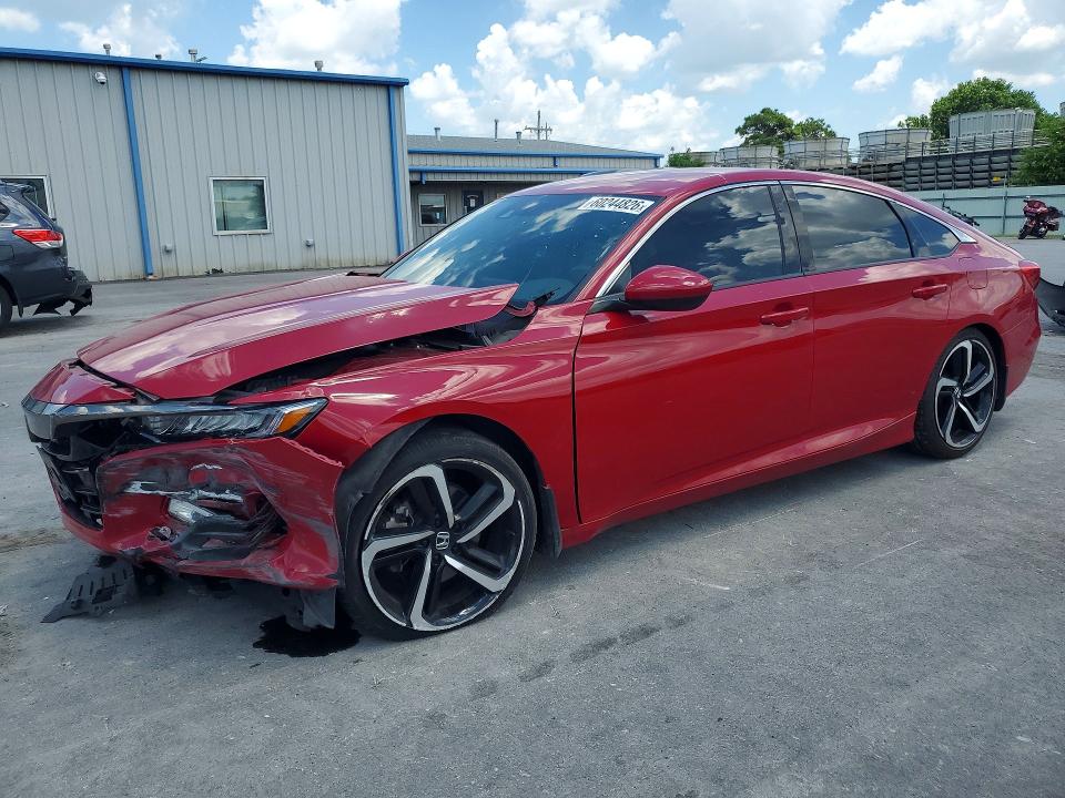 60244826 :رقم المزاد ، 1HGCV1F32JA083496 vin ، 2018 Honda Accord مزاد بيع
