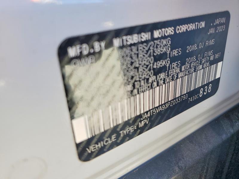 Продажа на аукционе авто 2023 Mitsubishi Outlander, vin: JA4T5VA93PZ033793, номер лота: 63244346