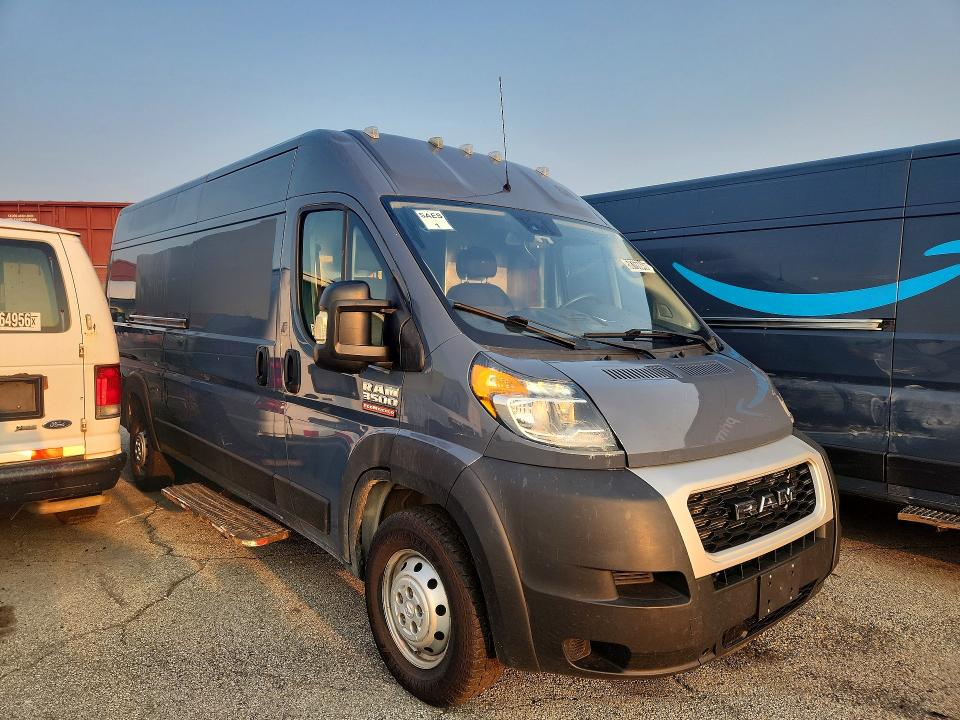58766846 :رقم المزاد ، 3C6MRVJG0ME544468 vin ، 2021 Ram Promaster 3500 مزاد بيع