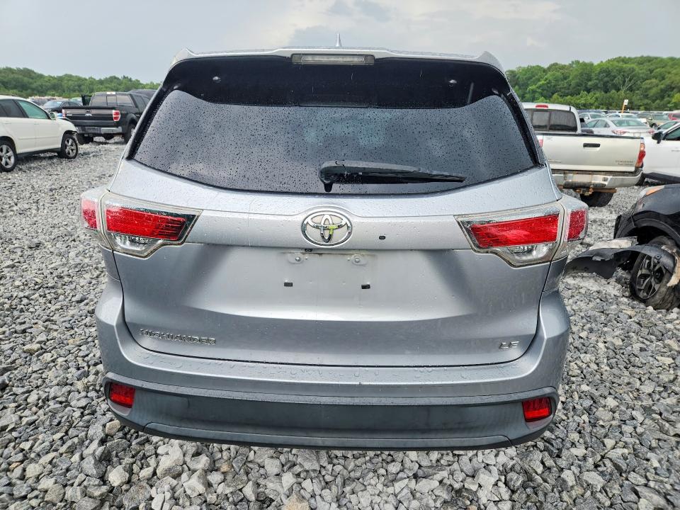 2015 Toyota Highlander მანქანა იყიდება აუქციონზე, vin: 5TDZKRFH1FS075752, აუქციონის ნომერი: 60805396