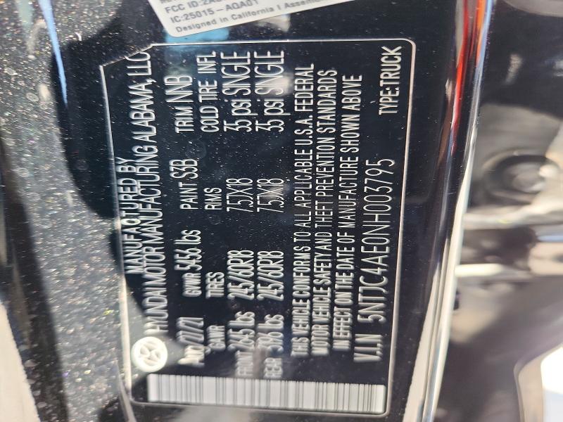 Продажа на аукционе авто 2022 Hyundai Santa Cruz, vin: 5NTJC4AE0NH003795, номер лота: 60143606