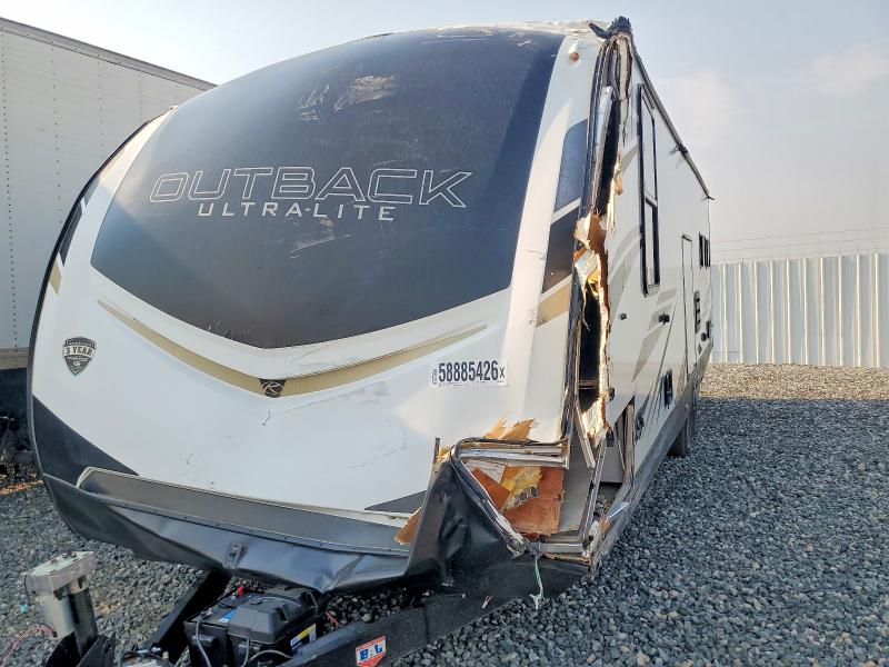 58885426 :رقم المزاد ، 4YDT26020MB455708 vin ، 2021 Trlr Outback 25 Ft مزاد بيع