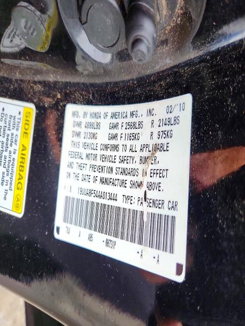 Aukcja sprzedaży 2010 Acura Tl, vin: 19UUA8F54AA013444, numer aukcji: 59896416