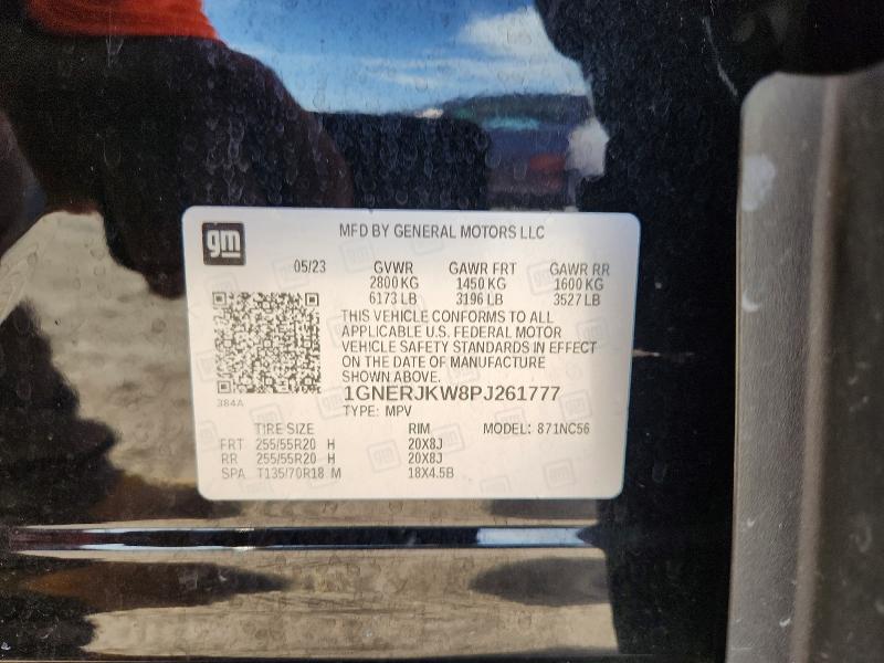 Продажа на аукционе авто 2023 Chevrolet Traverse, vin: 1GNERJKW8PJ261777, номер лота: 61746286