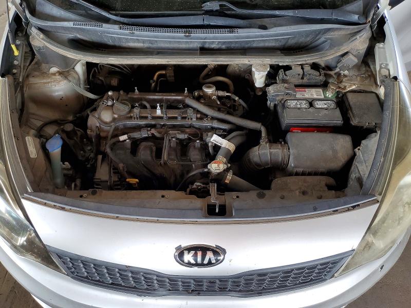 2017 Kia Rio მანქანა იყიდება აუქციონზე, vin: KNADM4A37H6025795, აუქციონის ნომერი: 62834026