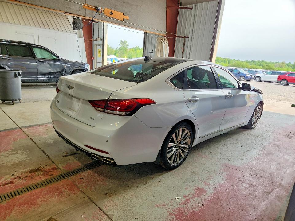 67528875 :رقم المزاد ، KMHGN4JF7JU265580 vin ، 2018 Genesis G80 مزاد بيع