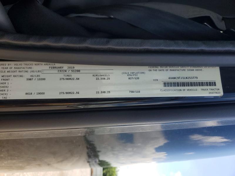 Продажа на аукционе авто 2020 Volvo Vn, vin: 4V4NC9TJ1LN253779, номер лота: 68765236
