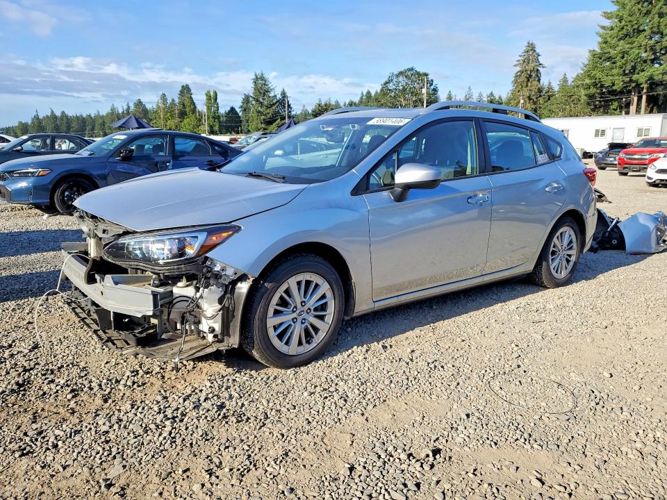 58901406 :رقم المزاد ، 4S3GTAD67J3737447 vin ، 2018 Subaru Impreza مزاد بيع