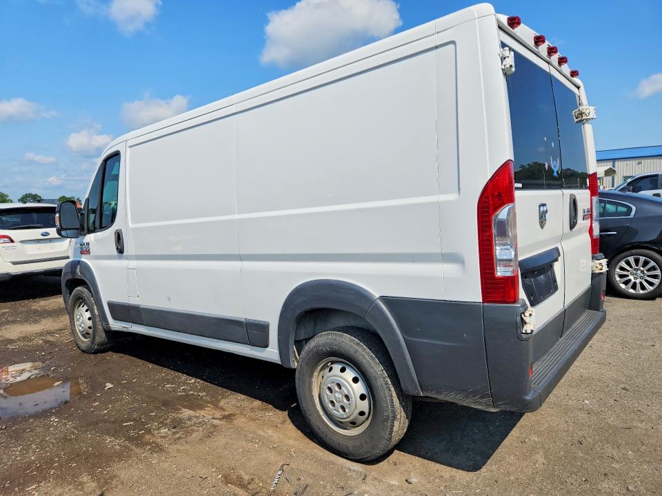 62261786 :رقم المزاد ، 3C6TRVAG5GE129940 vin ، 2016 Ram Promaster 1500 مزاد بيع