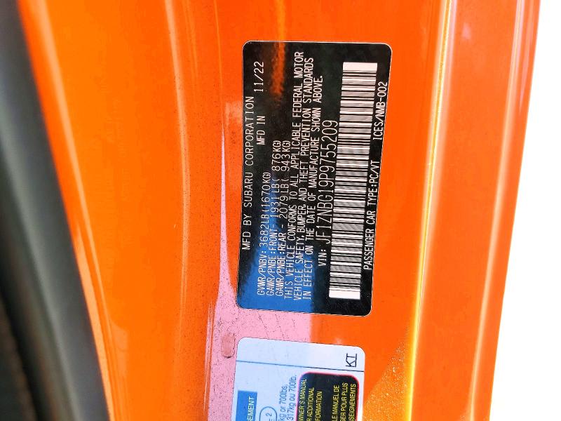 Продажа на аукционе авто 2023 Toyota Gr86, vin: JF1ZNBG19P9755209, номер лота: 61369456