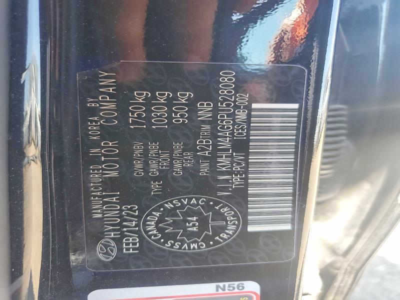 61131106 :رقم المزاد ، KMHLM4AG6PU528080 vin ، 2023 Hyundai Elantra مزاد بيع