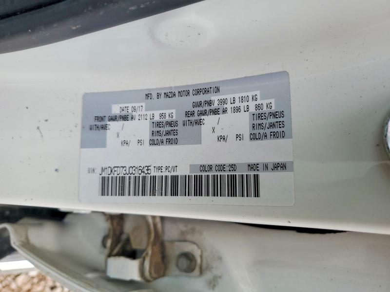 Продажа на аукционе авто 2018 Mazda Cx-3, vin: JM1DKFD73J0316435, номер лота: 62142366