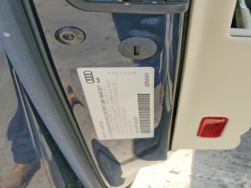 Aukcja sprzedaży 2020 Audi A6, vin: WAUL2AF29LN052298, numer aukcji: 62974656