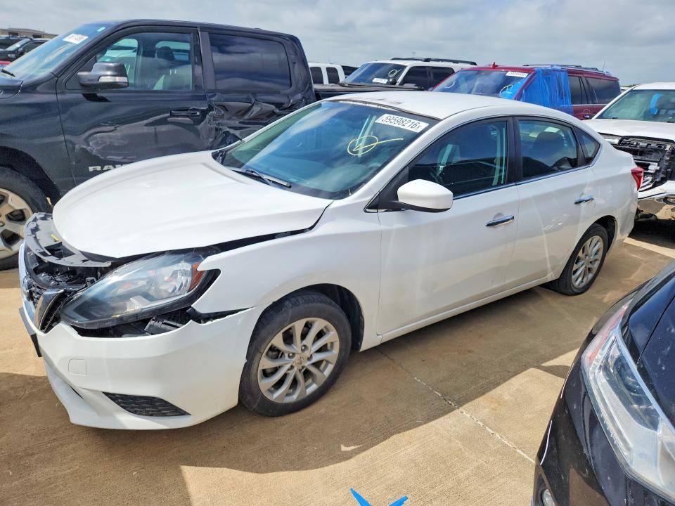 2019 Nissan Sentra მანქანა იყიდება აუქციონზე, vin: 3N1AB7AP9KY388375, აუქციონის ნომერი: 59598216