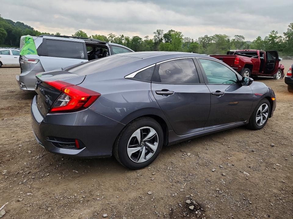 Продаж на аукціоні авто 2019 Honda Civic, vin: 2HGFC2F60KH605712, номер лоту: 61922626