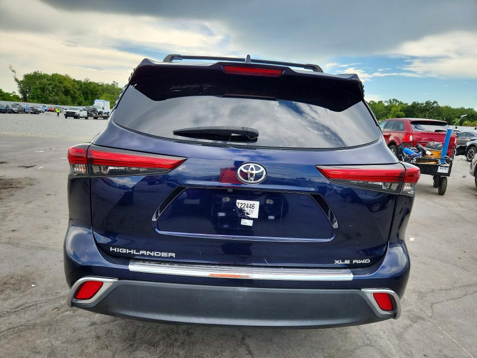 Продажа на аукционе авто 2020 Toyota Highlander, vin: 5TDHZRBH4LS041670, номер лота: 60212496