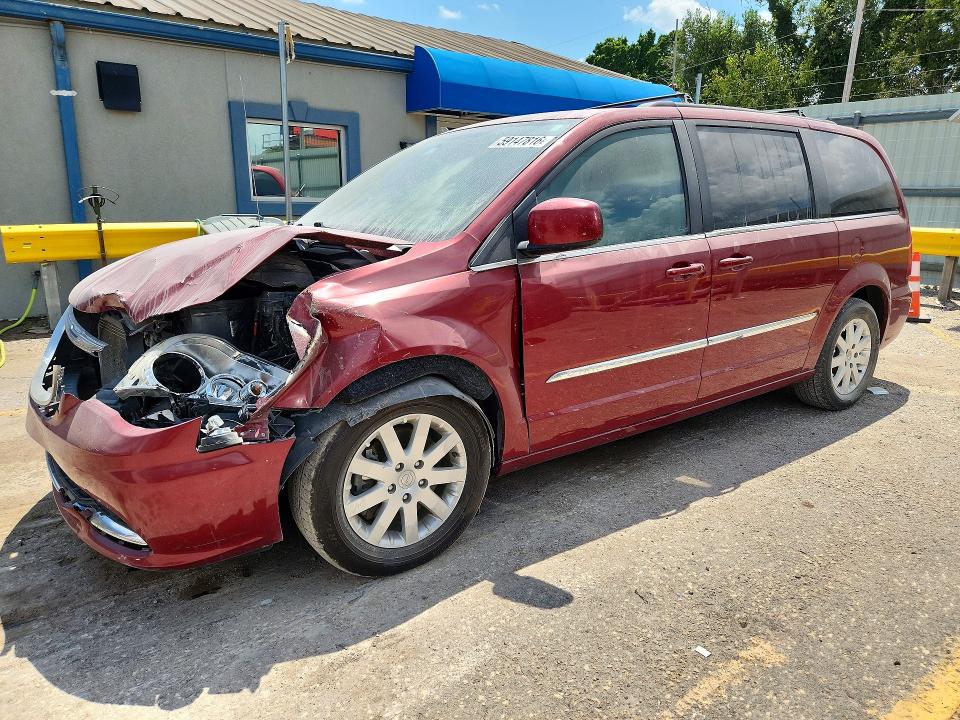 2016 Chrysler Town & Country მანქანა იყიდება აუქციონზე, vin: 2C4RC1BG1GR198022, აუქციონის ნომერი: 59147816