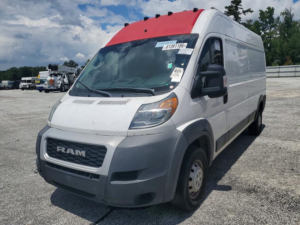 61391186 :رقم المزاد ، 3C6TRVDG9KE541587 vin ، 2019 Ram Promaster 2500 مزاد بيع