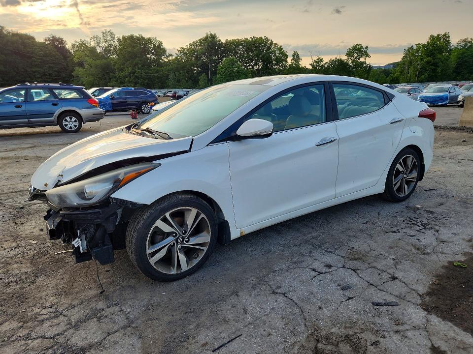 61789506 :رقم المزاد ، 5NPDH4AE7EH489308 vin ، 2014 Hyundai Elantra مزاد بيع