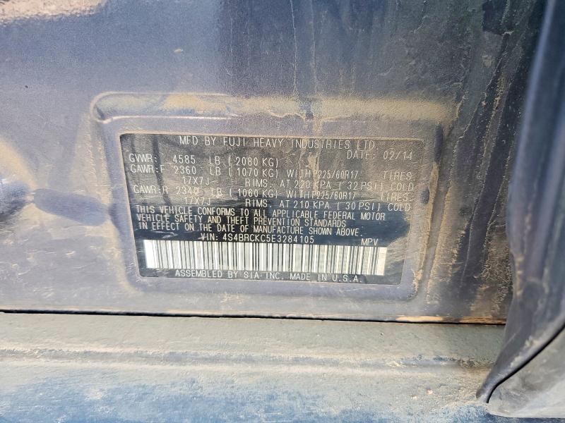 Продажа на аукционе авто 2014 Subaru Outback, vin: 4S4BRCKC5E3284105, номер лота: 59651176