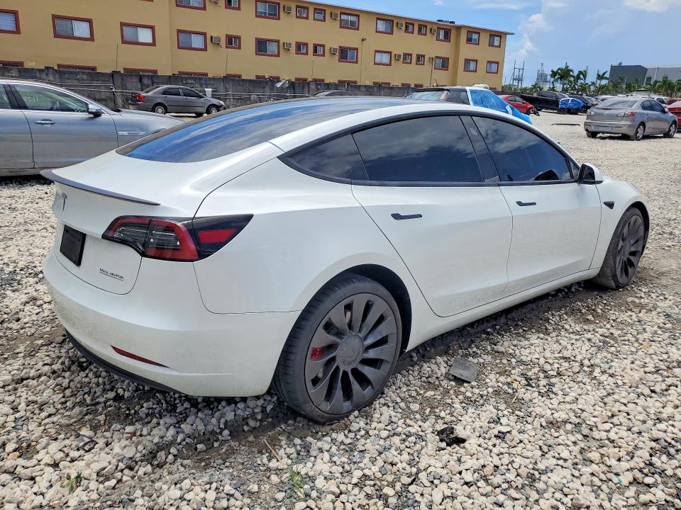 2023 Tesla Model 3 მანქანა იყიდება აუქციონზე, vin: 5YJ3E1EC3PF409872, აუქციონის ნომერი: 63187576