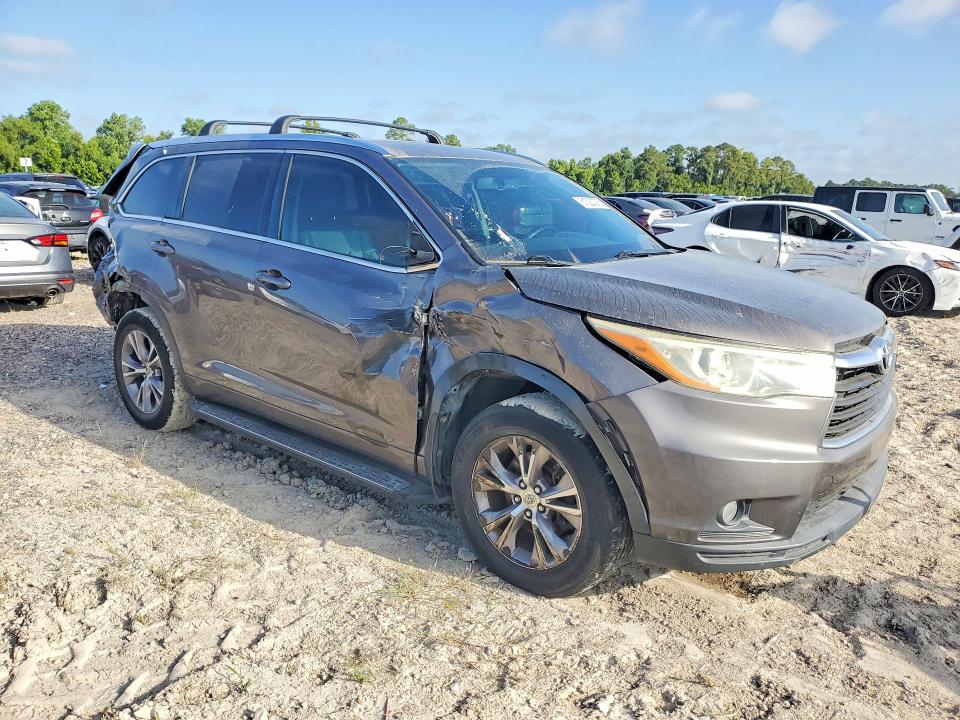 Продажа на аукционе авто 2015 Toyota Highlander, vin: 5TDKKRFH9FS074625, номер лота: 61220276