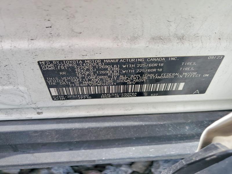 Aukcja sprzedaży 2023 Toyota Rav4, vin: 2T3E6RFV2PW046544, numer aukcji: 61839896