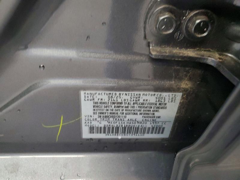 Продаж на аукціоні авто 2025 Nissan Sentra, vin: 3N1AB8CV8SY391110, номер лоту: 63532926