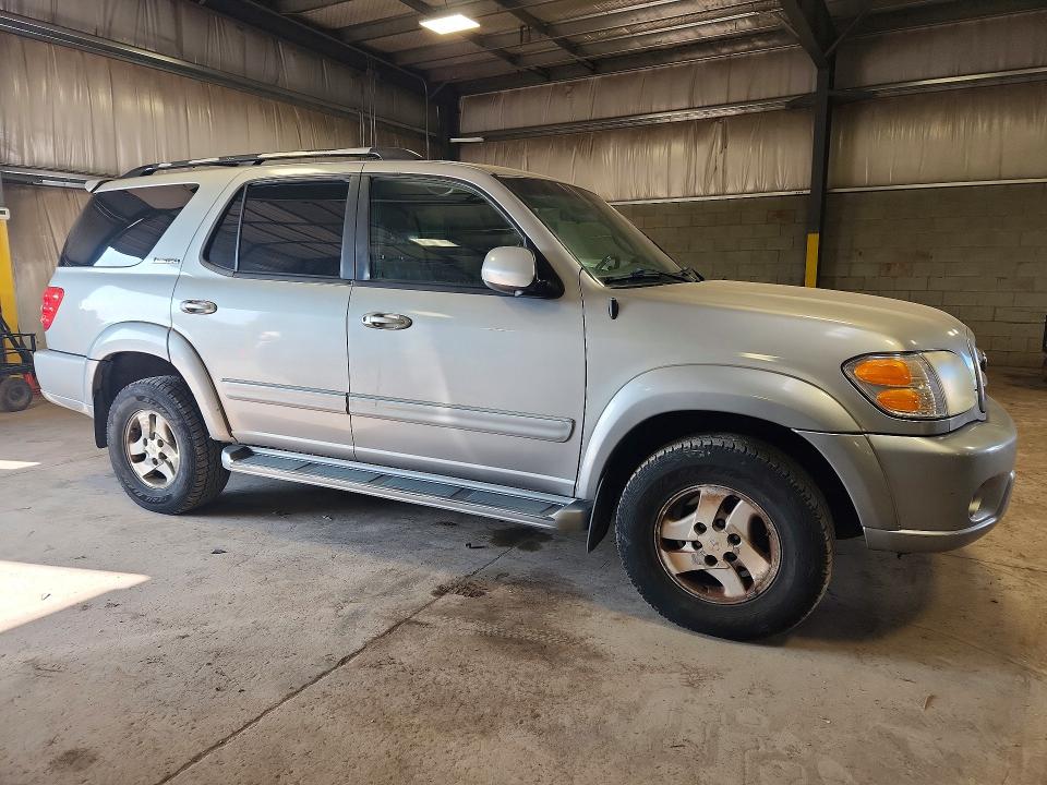 2002 Toyota Sequoia მანქანა იყიდება აუქციონზე, vin: 5TDBT48A82S116583, აუქციონის ნომერი: 61764566