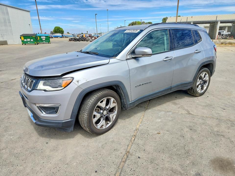 Aukcja sprzedaży 2018 Jeep Compass, vin: 3C4NJCCB6JT357947, numer aukcji: 61443636