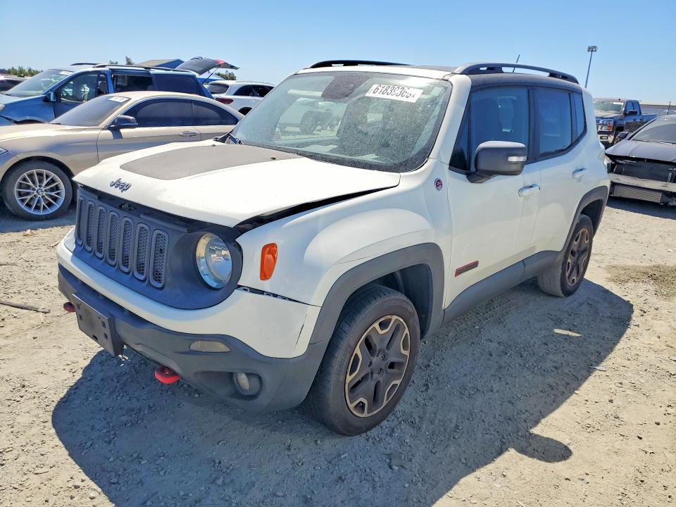 Aukcja sprzedaży 2015 Jeep Renegade, vin: ZACCJBCT0FPC12427, numer aukcji: 61839366