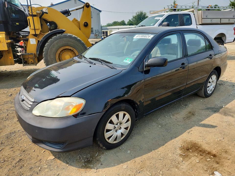 2003 Toyota Corolla მანქანა იყიდება აუქციონზე, vin: 2T1BR32E73C112765, აუქციონის ნომერი: 61386626