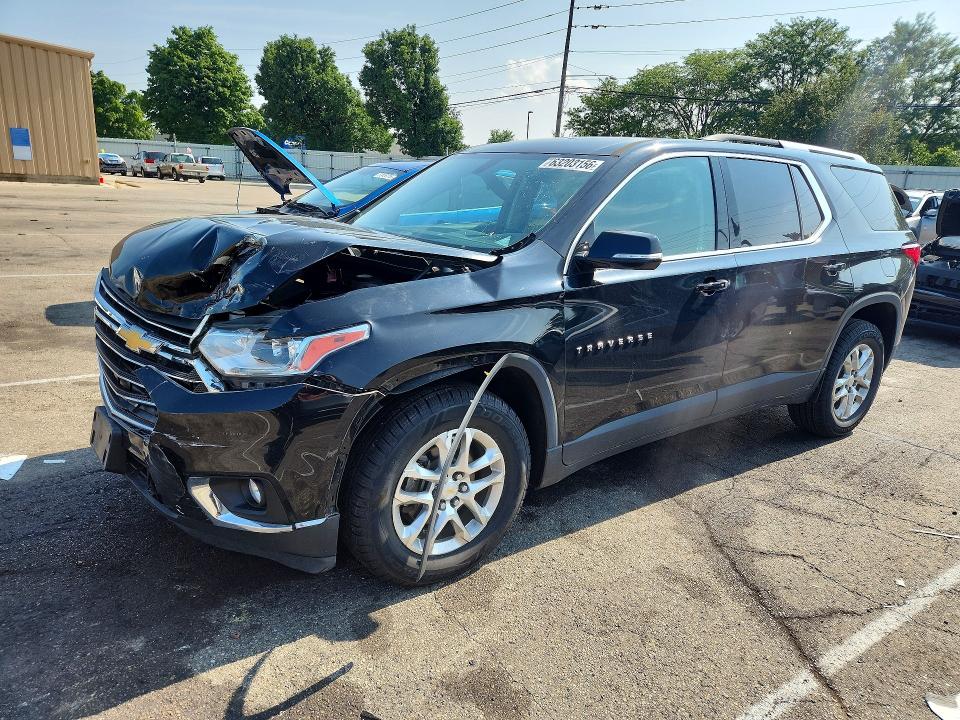 63203156 :رقم المزاد ، 1GNERGKW1JJ193090 vin ، 2018 Chevrolet Traverse مزاد بيع
