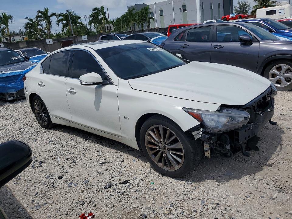 Aukcja sprzedaży 2018 Infiniti Q50, vin: JN1EV7AP3JM591336, numer aukcji: 62537576