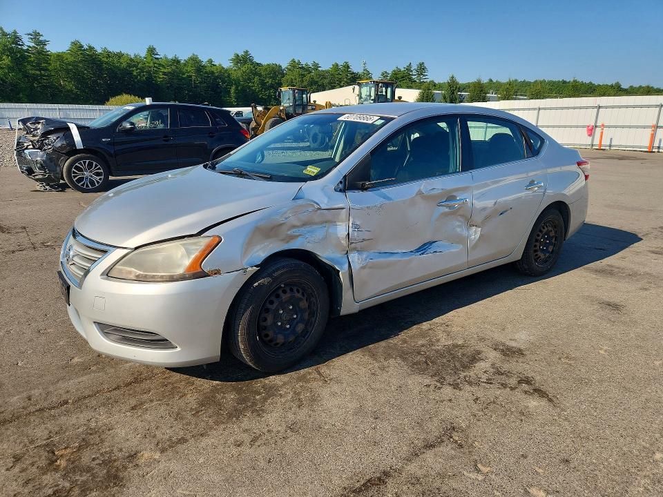 2015 Nissan Sentra მანქანა იყიდება აუქციონზე, vin: 3N1AB7AP8FY369497, აუქციონის ნომერი: 60709866